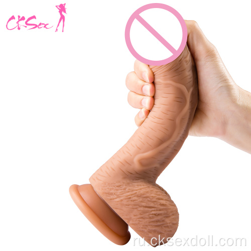 Реалистичный 7-дюймовый фаллоимитатор на присоске с искусственным пенисом